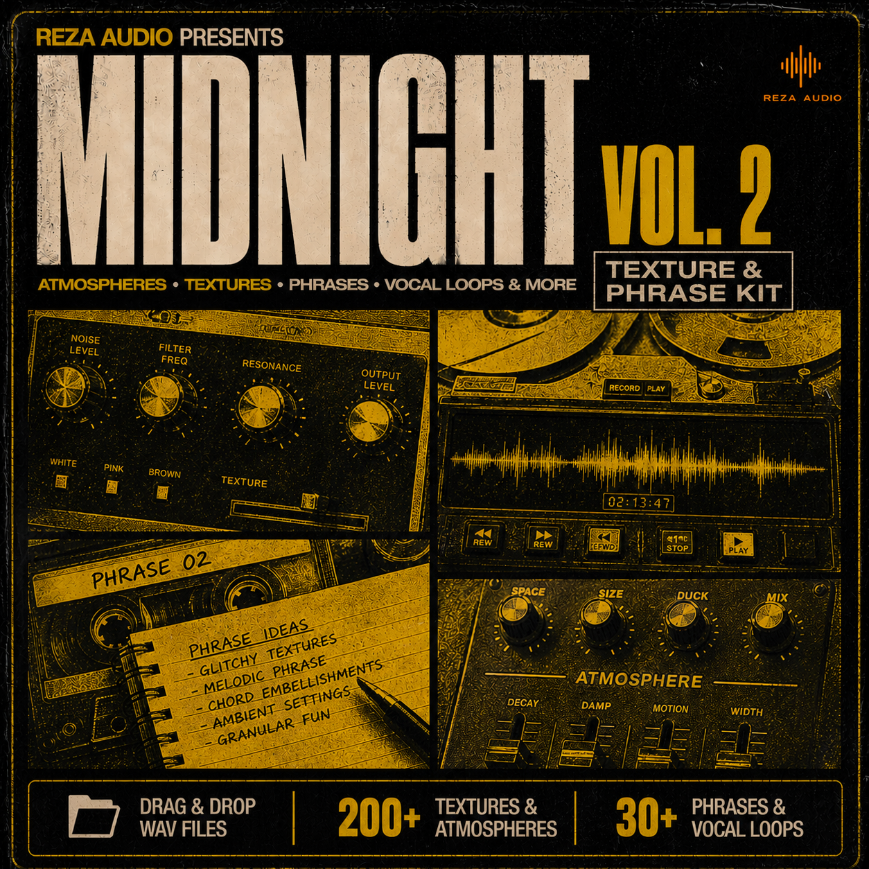 Midnight Vol. 2 Texture & Phrase Kit